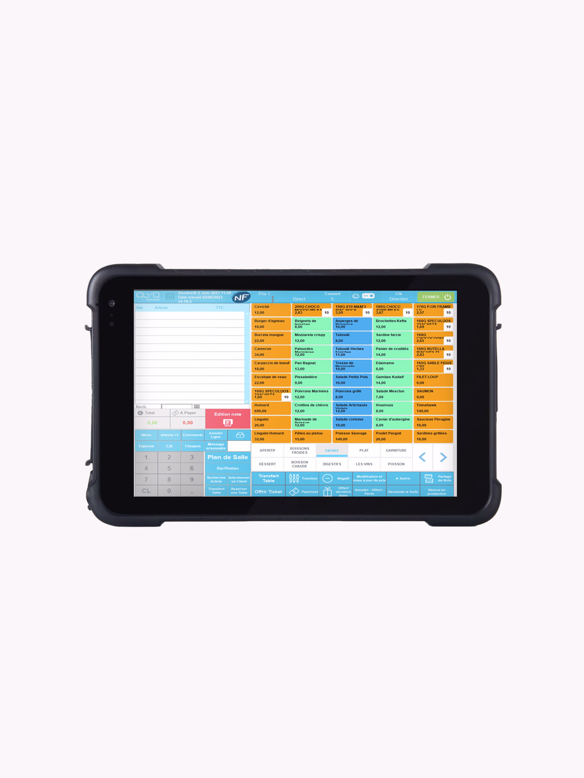 Terminal-de-commande-tablette-E8