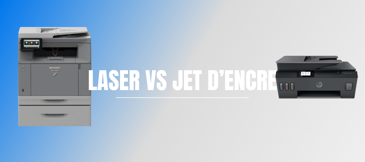 Imprimante laser ou jet d’encre : quelles différences ?